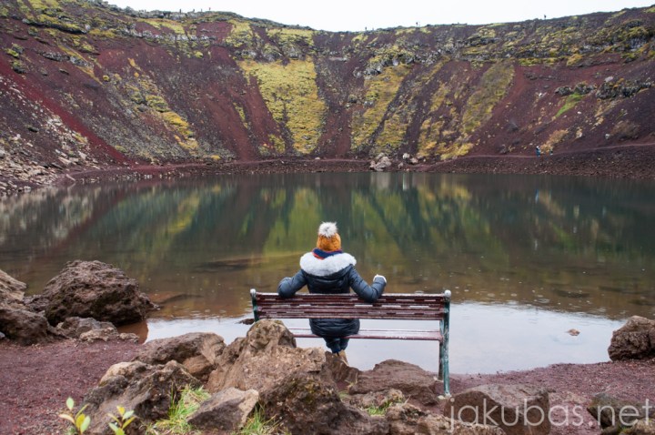 ISLANDIA Jezioro wulkaniczne Kerið NIKON 070