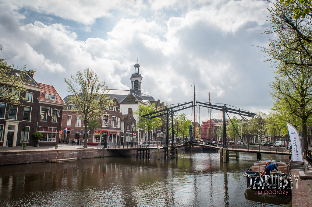 Holandia Shiedam miasto kanały wodne 375